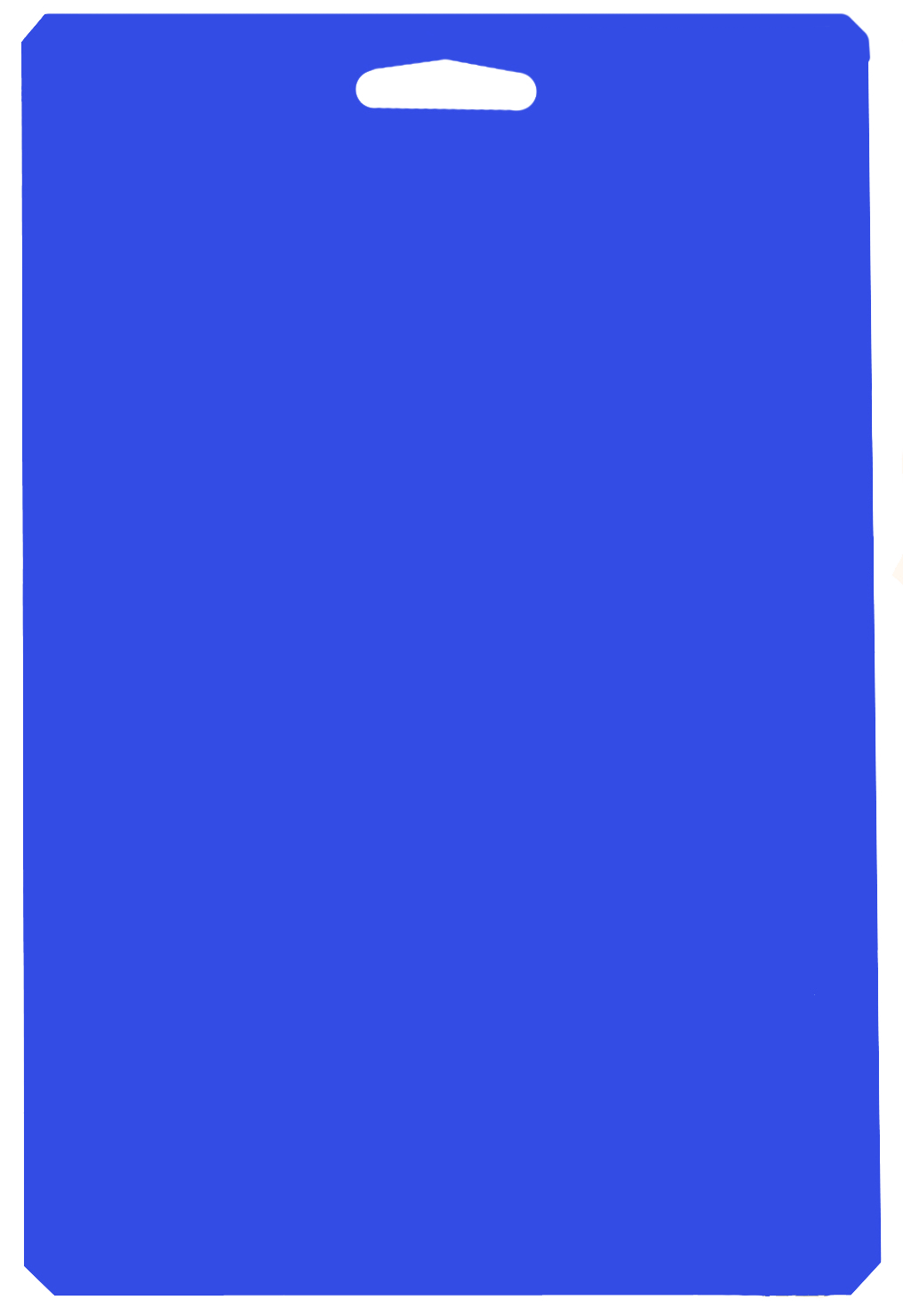 D Size blue blister sealing cards